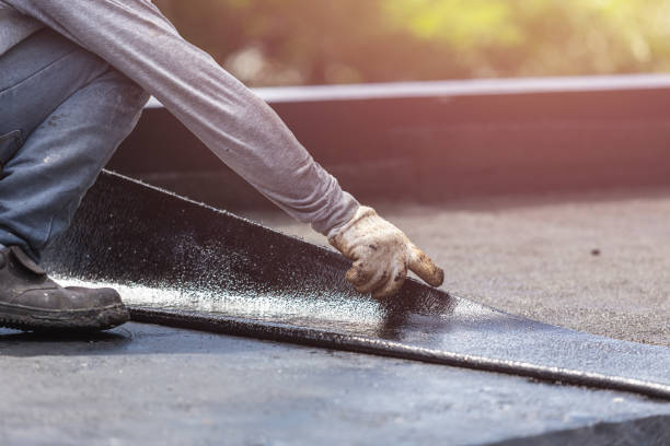 Professional Emergency Waterproofing technician working in Port Jefferson, OH